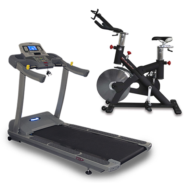 Cardio Package - Treadmill and Exercise Bike (T70 plus Velocity)